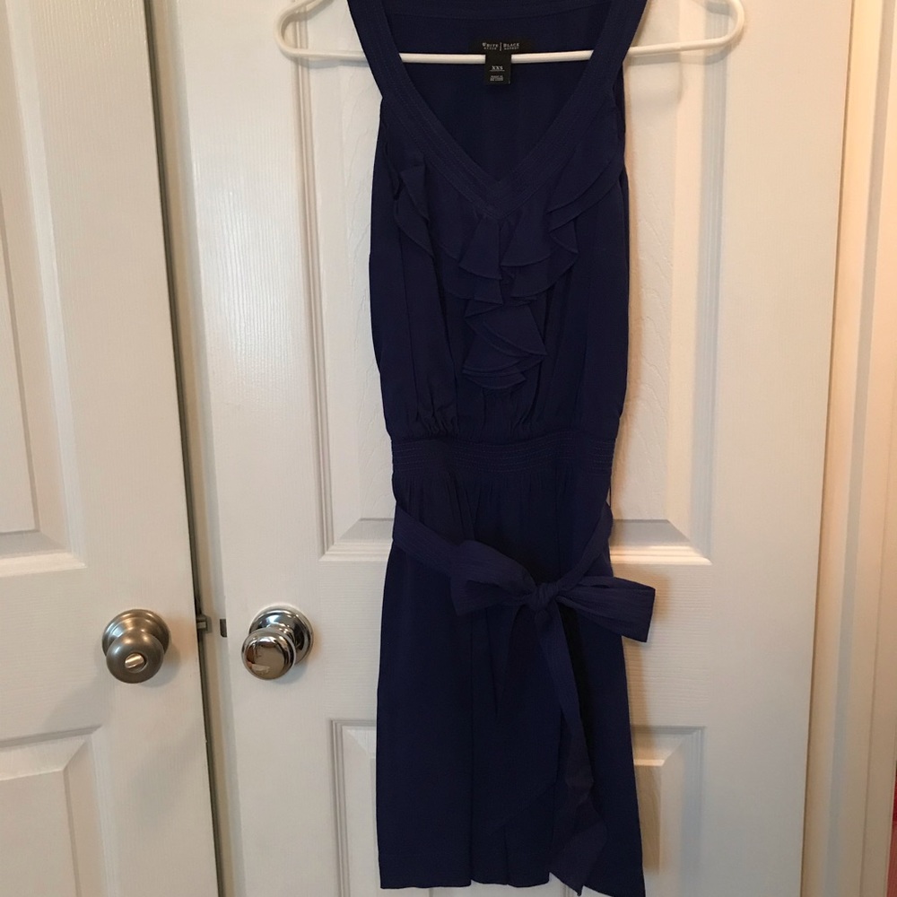 White House black market royal blue dress.